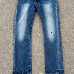 Undercover Distressed Blue Skinny Jeans